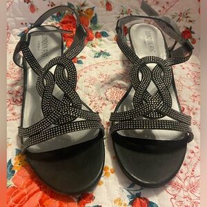 London Fog Meadow Dress Sandals - Size 10